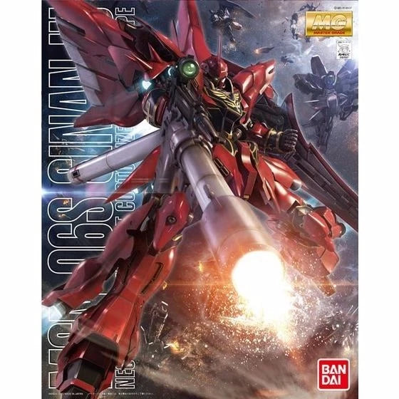 BANDAI MG 1/100 MSN-06S SINANJU Animation Color Ver Plastic Model Kit Gundam UC