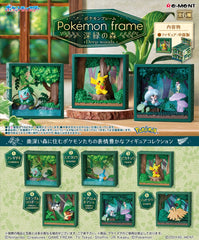 RE-MENT Pokemon frame deep woods Figure Blind Box