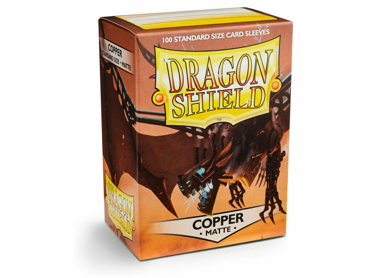Dragon Shield Matte Copper Card Protector Sleeves 100ct