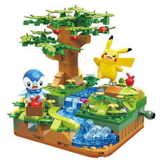 KEEPPLEY BLOCKS CREEK BANK FRUIT PICKING PIPLUP & PIKACHU