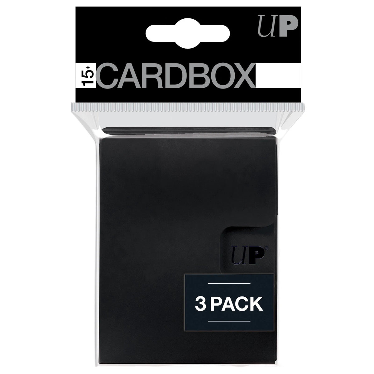 UP PRO 15+ CARD BOX 3PK BLACK