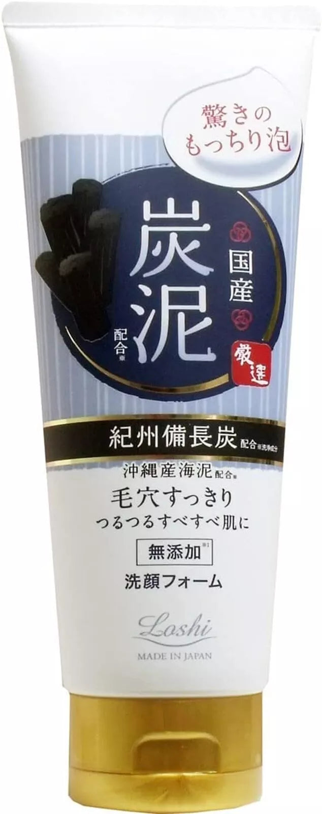 COSMETEX ROLAND WHIP WASH CHARCOAL&CLAY 120G