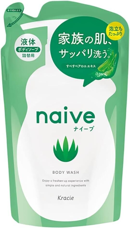 KRACIE NAIVE BODY SOAP ALOE REFILL