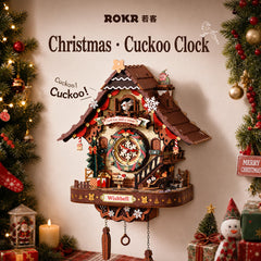 Rolife Christmas Cuckoo Clock LCB01