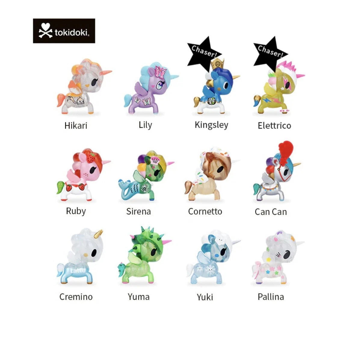 Tokidoki Metallico San Diego Series unicorno blind box