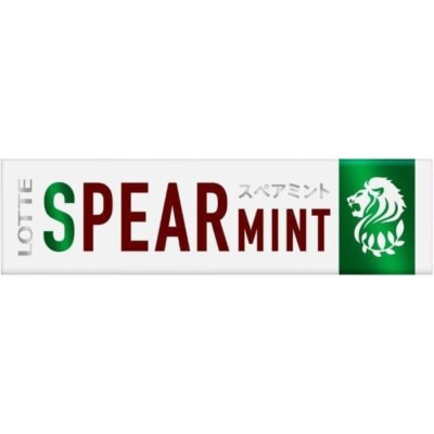 LOTTE SPEAR MINT GUM .9oz