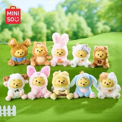MINISO Disney Winnie the Pooh Plush Key Chain Blind Box