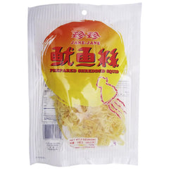 JANE JANE PREPARED SHREDDED SQUID SEASONED DRIED SQUID 85g