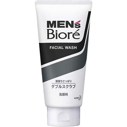 KAO BIORE MENS FACE WASH DOUBLE SCRUB