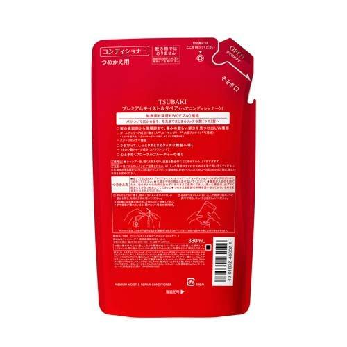 SHISEIDO FT TSUBAKI PREMIUM MOIST
CONDITIONER REFILL 330ML