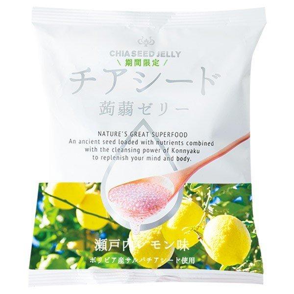 Wakasho Chia Seed Konnyaku Jelly Lemon