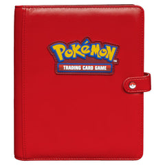 Binder: 4-Pocket: Pokémon: Premium Snap Binder: Red