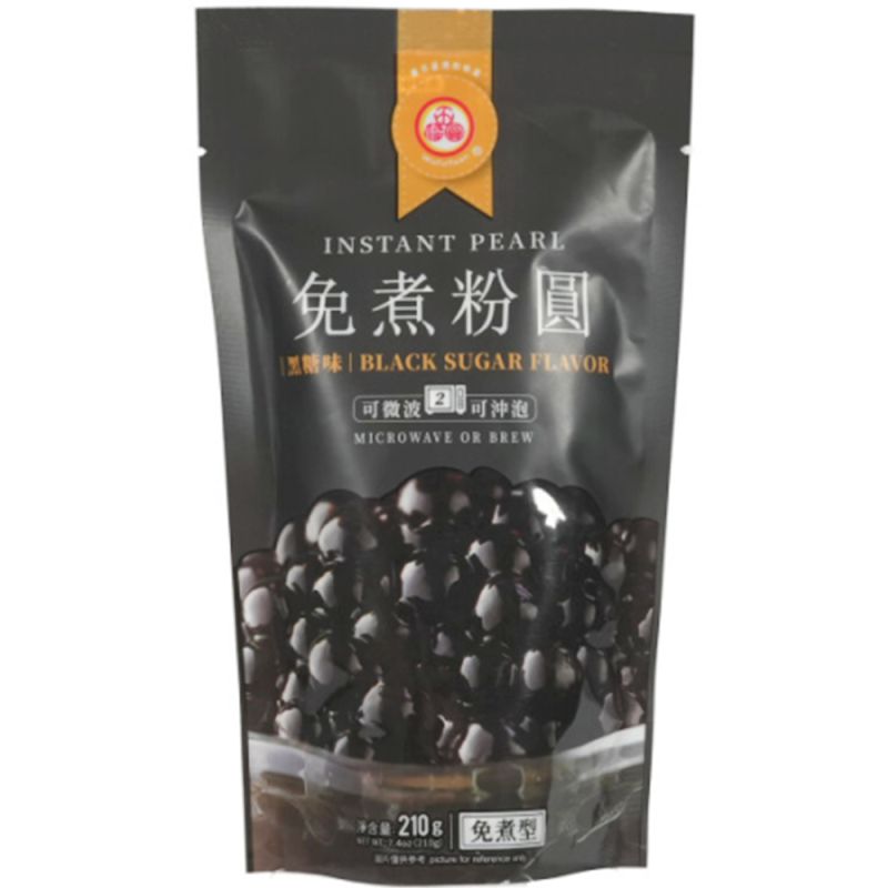 WuFuYuan Black Sugar Tapioca Pearls 210g